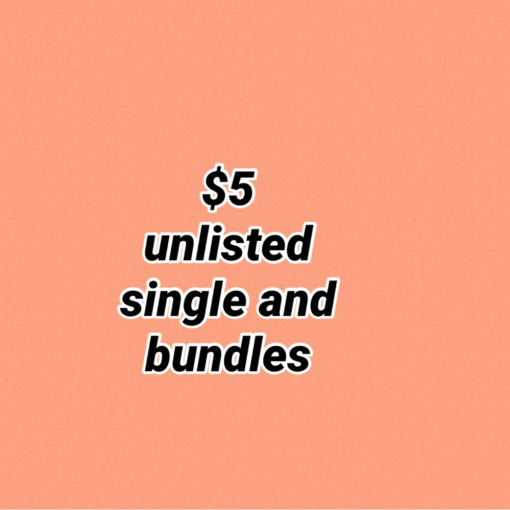#31-40 UNLISTED SHOW.SELLERS PICKS,NO HOLDS-CHANGES CANCELS  SUBS.LIMITED SIZE